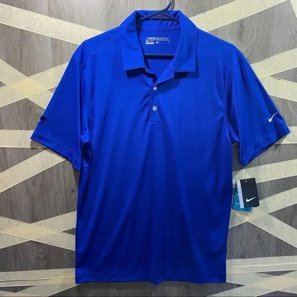Nike Golf Polo Shirt NWT Royal Blue Sz Small *READ* - Picture 1 of 5